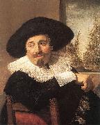 Frans Hals Portrait of Isaak Abrahamsz Massa oil painting on canvas